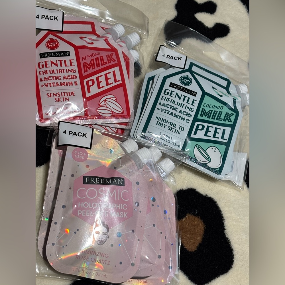 12- Freeman Peel Off beauty facial masks, women’s beauty brand new sealed